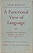 A Functional View Of Language