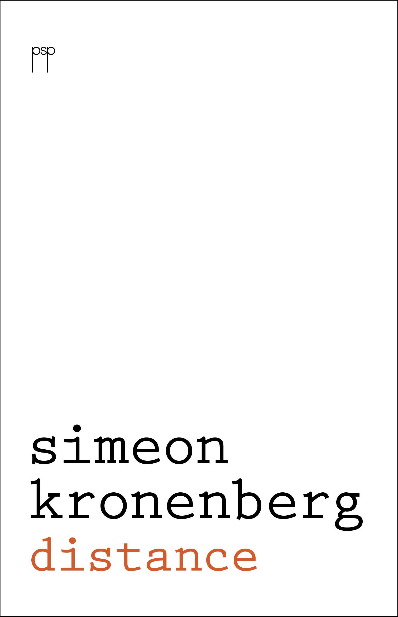 Distance (Paperback)