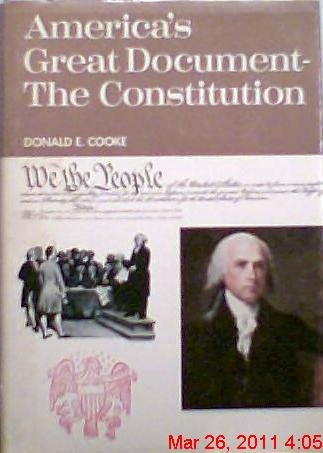 America's Great Document: The Constitution (Hardcover)