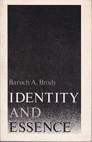 Identity and Essence (Princeton Legacy Library)