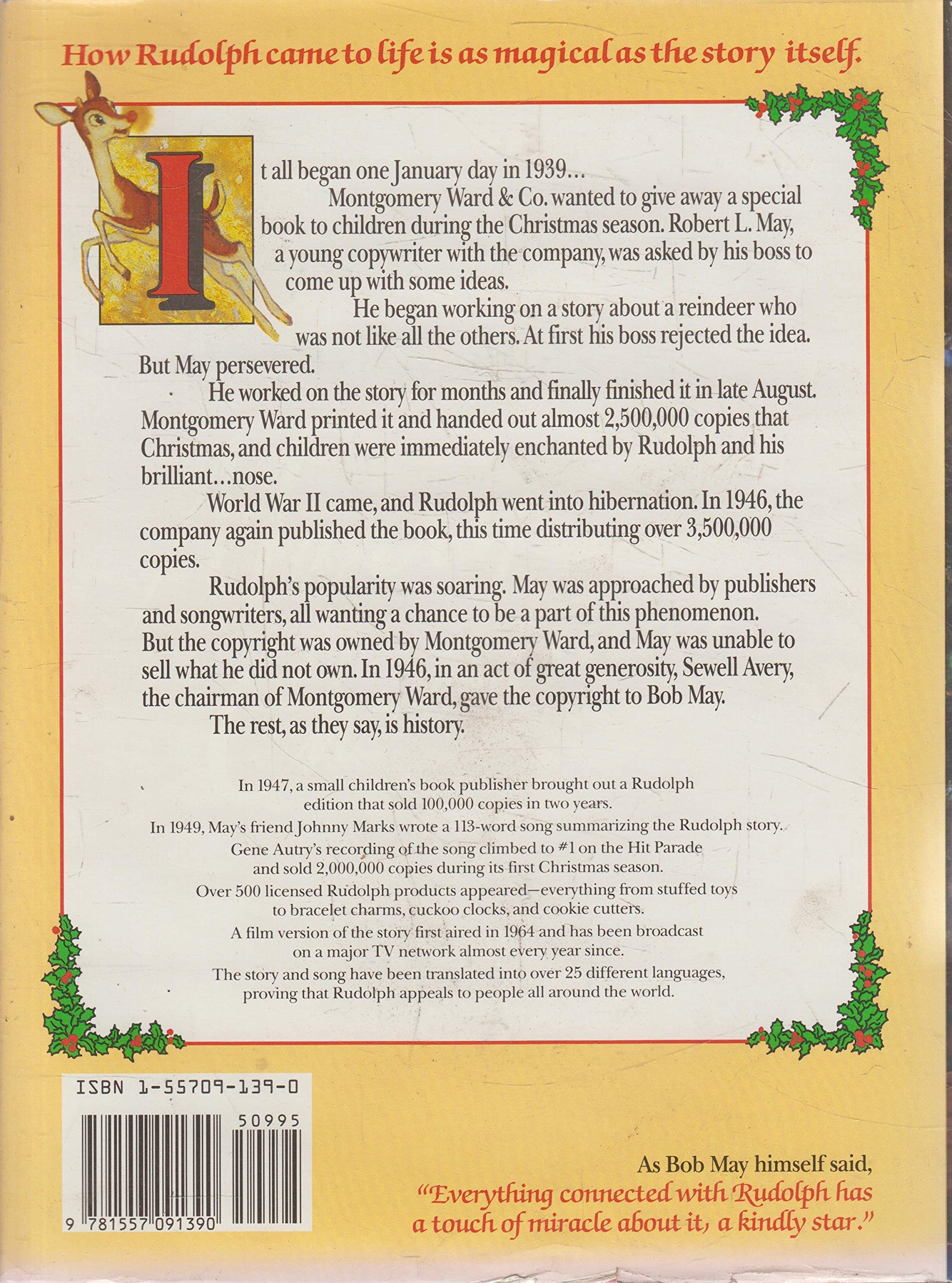 Rudolph the Red-Nosed Reindeer: Facsimile Edition