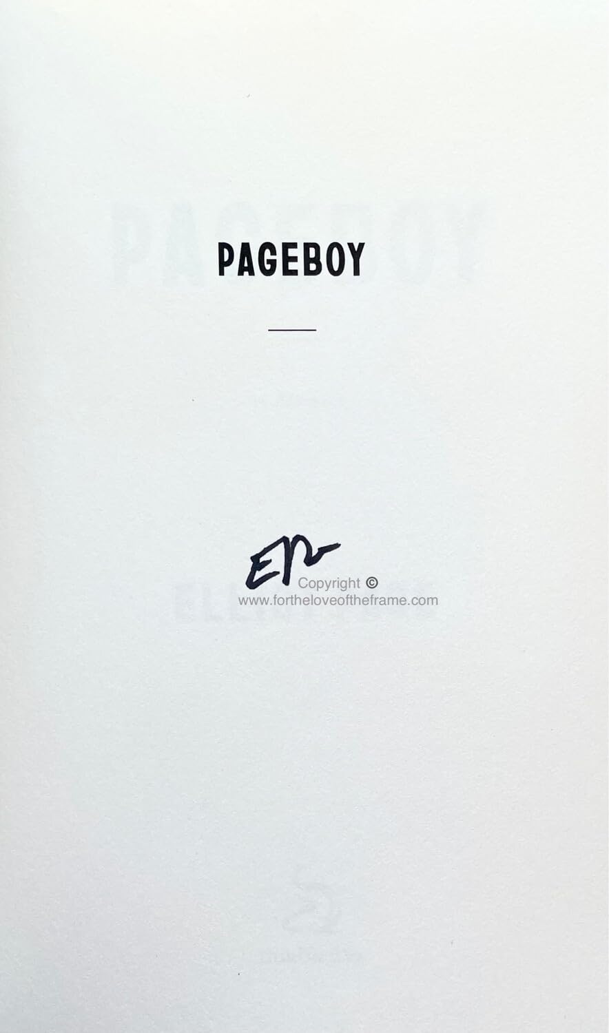 Pageboy: A Memoir