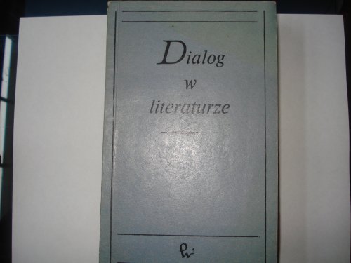 Dialog w Literaturze (Paperback)