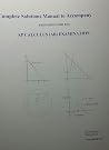 Complete Solutions Manual to Accompany Preparing for the AP Calculus (AB) Examination
