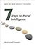 Seven Steps to Moral Intelligence by Musharraf Hussain (31-Jul-2009) Paperback