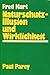 Naturschutz--Illusion und Wirklichkeit by Fred Kurt