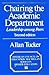 Chairing the academic department: Leadership among peers (American Council on Education/Macmillan series on higher education)