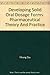 Developing Solid Oral Dosage Forms: Pharmaceutical Theory And Practice by QIU Y. (2009-07-31)