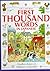 The Usborne First Thousand Words in Japanese: With Easy Pronunciation Guide (English and Japanese Edition) by Heather Amery(2009-07-28)