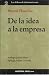 De la idea a la empresa by Marcel Planellas