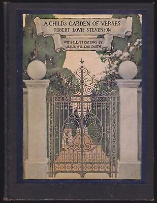 Rare Robert Louis Stevenson Child's Garden of Verses Jessie Wilcox Smith Art Plates - Charles Scribner's Sons [Hardcover] Robert Louis Stevenson