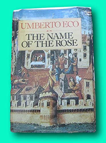 RARE THE NAME OF THE ROSE by Umberto Eco - 1st/2nd HCDJ 1980 - VG+ [Hardcover] unknown