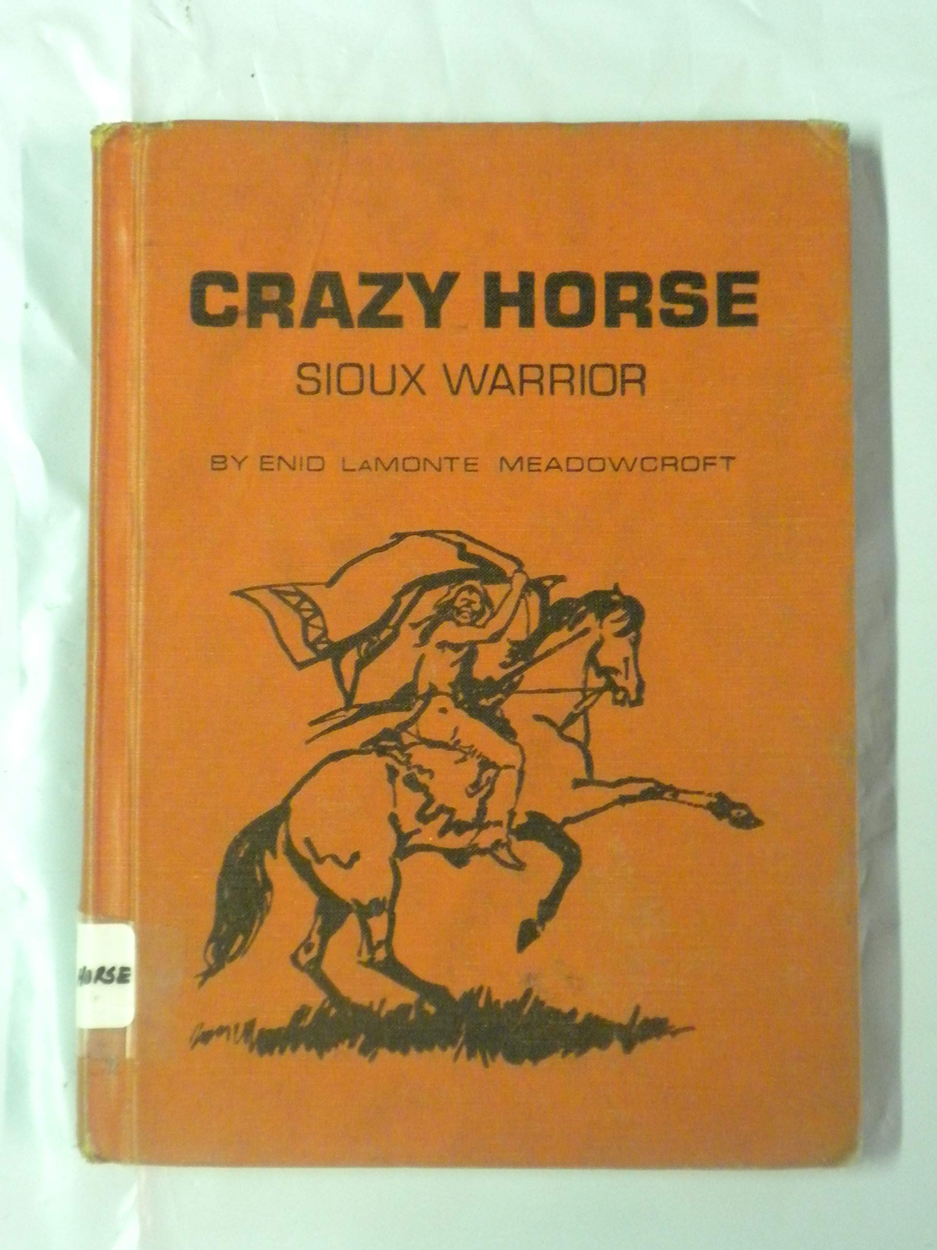 Crazy Horse, Sioux warrior (Hardcover)