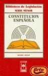 Constitución española: Texto integro Constitución española: Texto integro