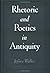 By Jeffrey Walker - Rhetoric and Poetics in Antiquity (2000-07-28) [Hardcover]