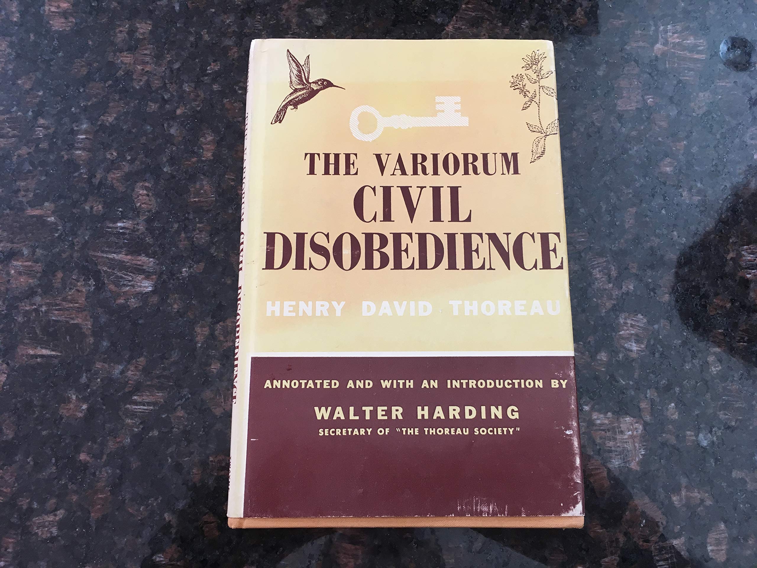 The Variorum Civil Disobedience