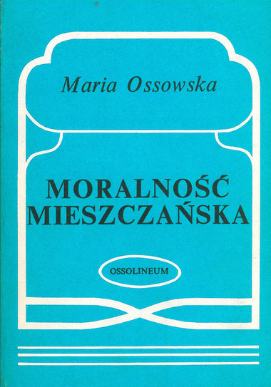 Moralność mieszczańska