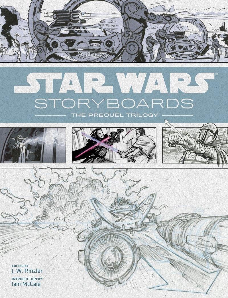 Star Wars Storyboards: The Prequel Trilogy (Hardcover)