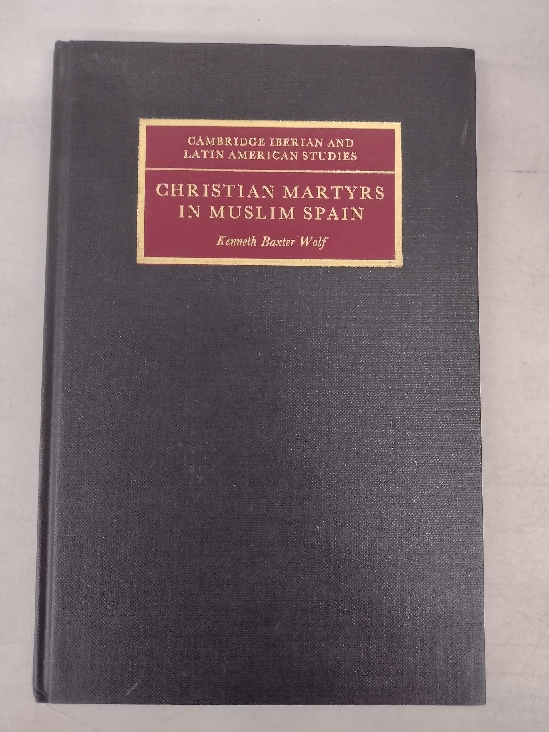 Christian Martyrs in Muslim Spain (Cambridge Iberian and Latin American Studies)
