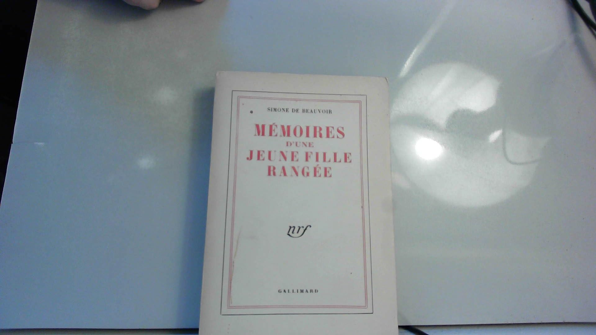 Memoires D'une Jeune Fille Rangee Nrf Gallimard Livre