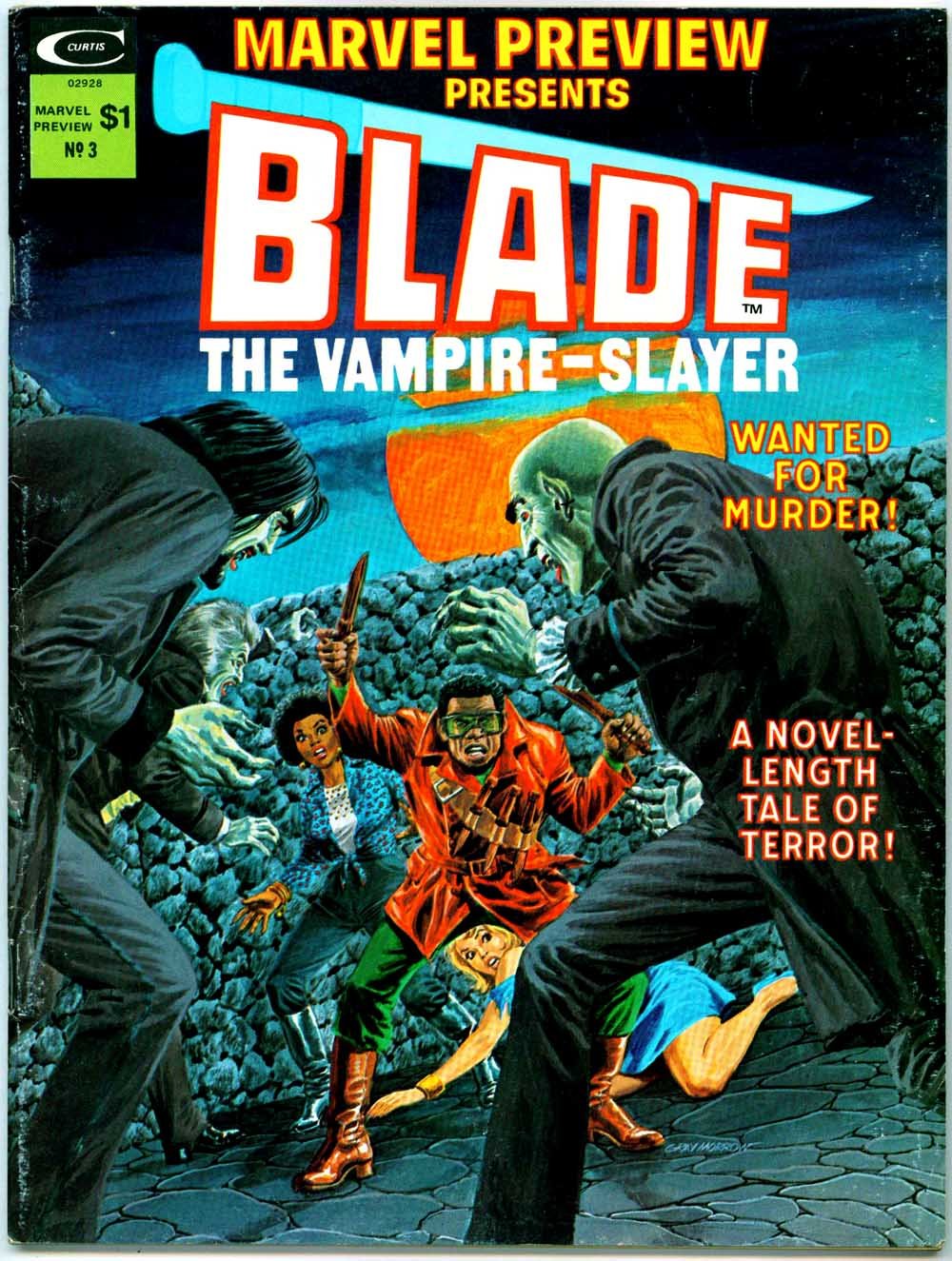 Marvel Preview #3 - Blade the Vampire-Slayer (Marvel Comics 1975)