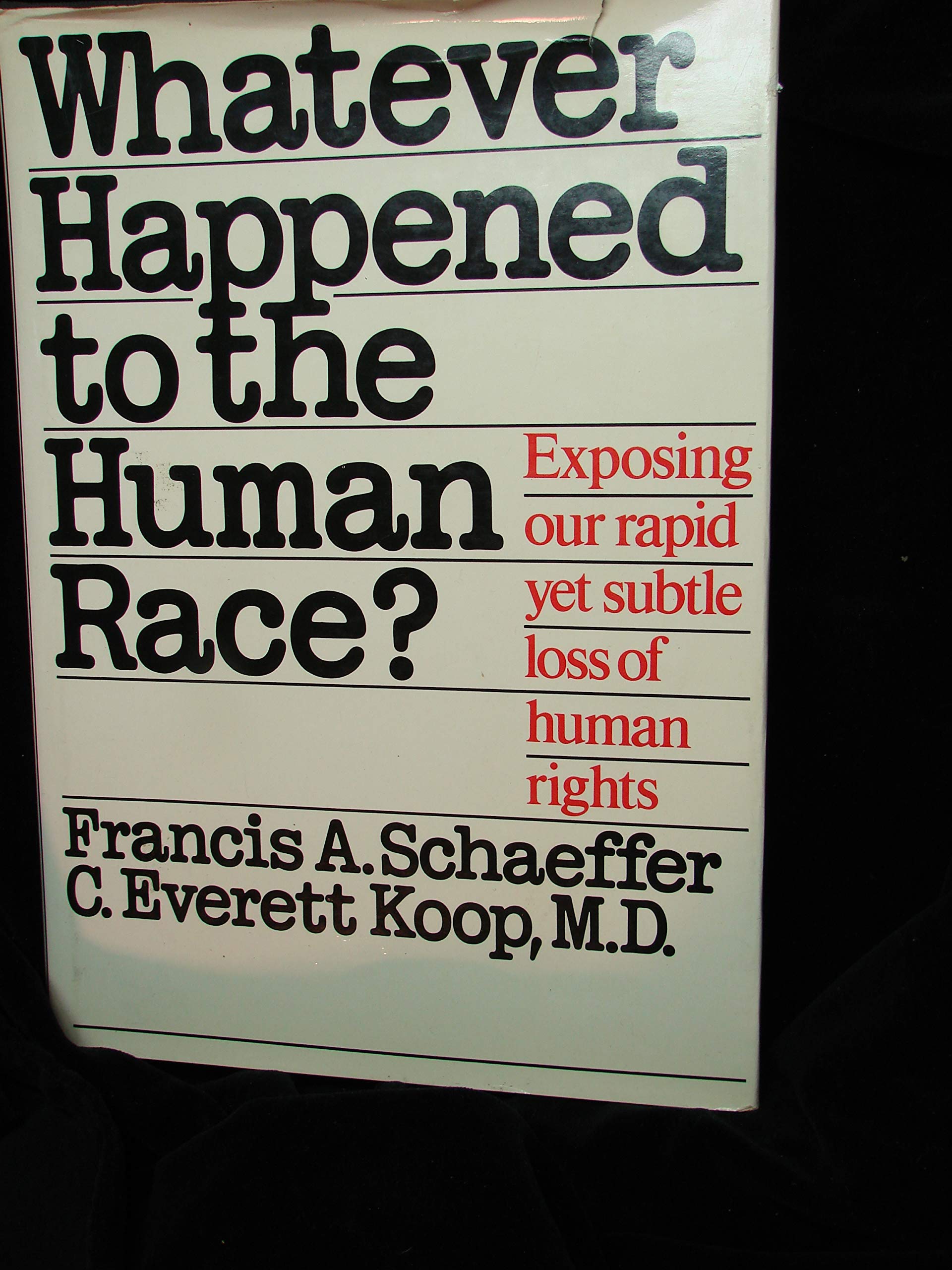 Whatever Happened to the Human Race?