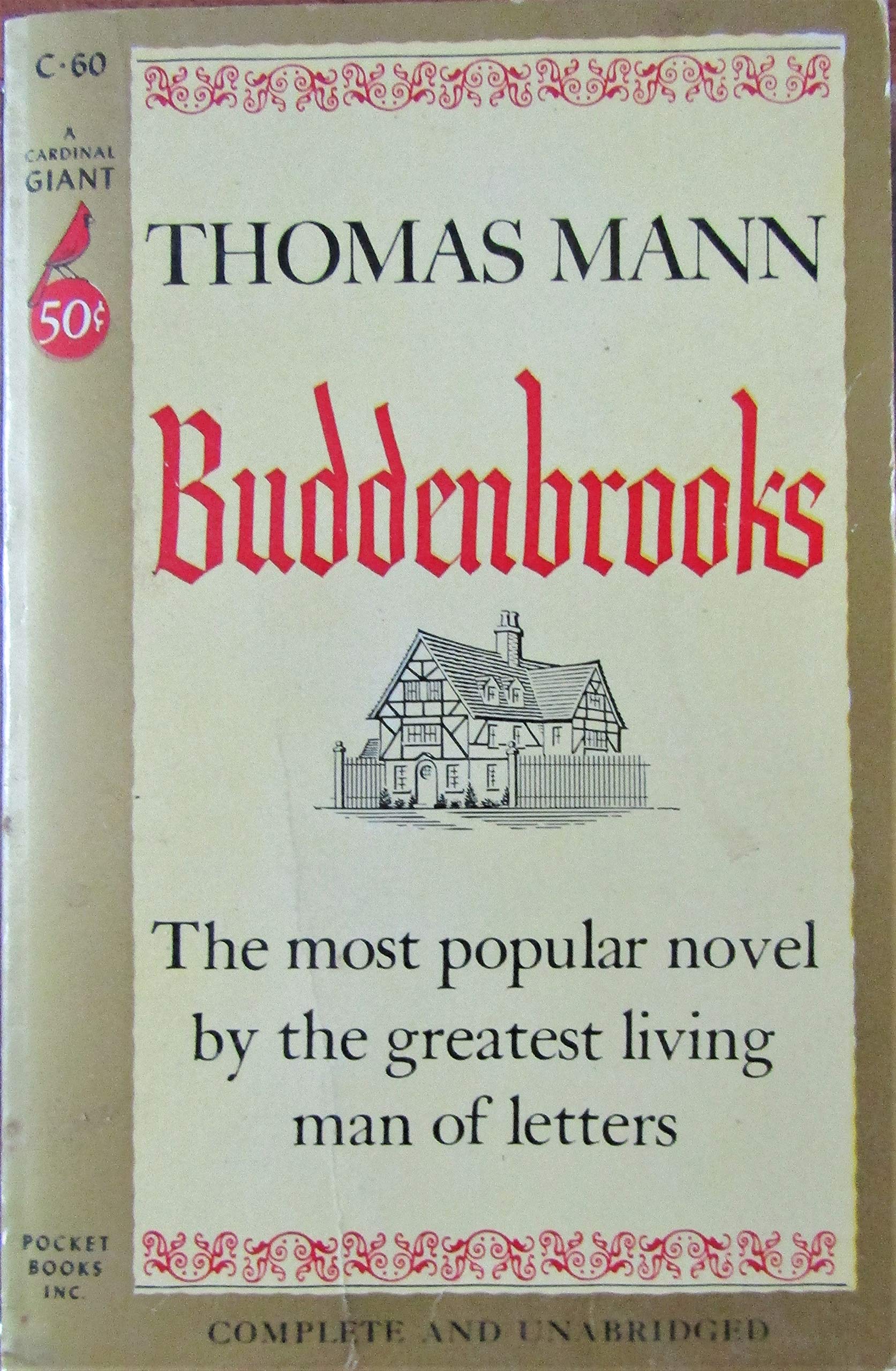 Buddenbrooks (Cardinal Giants), Unabridged Edition