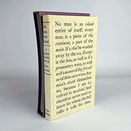 No Man is an Island: A Selection From the Prose of John Donne.