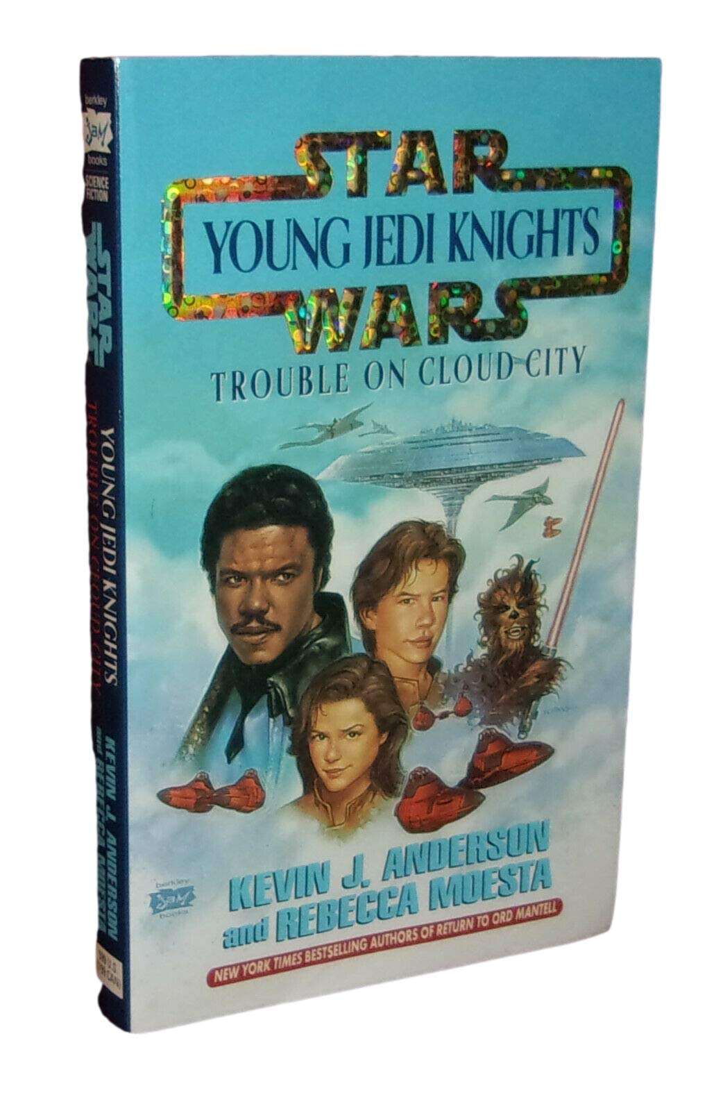 Rare - Anderson/Moesta STAR WARS: Young Jedi Knights: Trouble on Cloud City SIGNED PBO