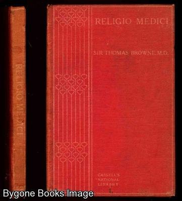 Religio medici: Christian morals, Hydriotaphia, etc