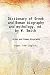 Dictionary of Greek and Roman Biography and Mythology