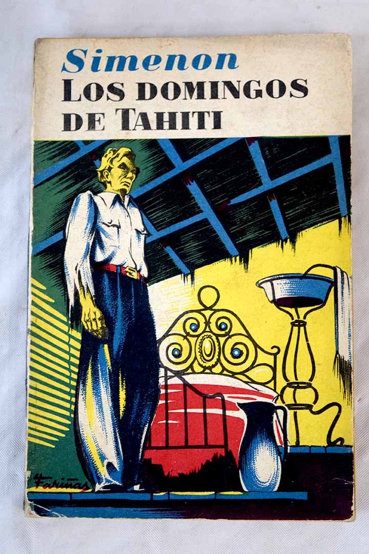 Portada de Los domingos de Tahití, de Georges Simenon