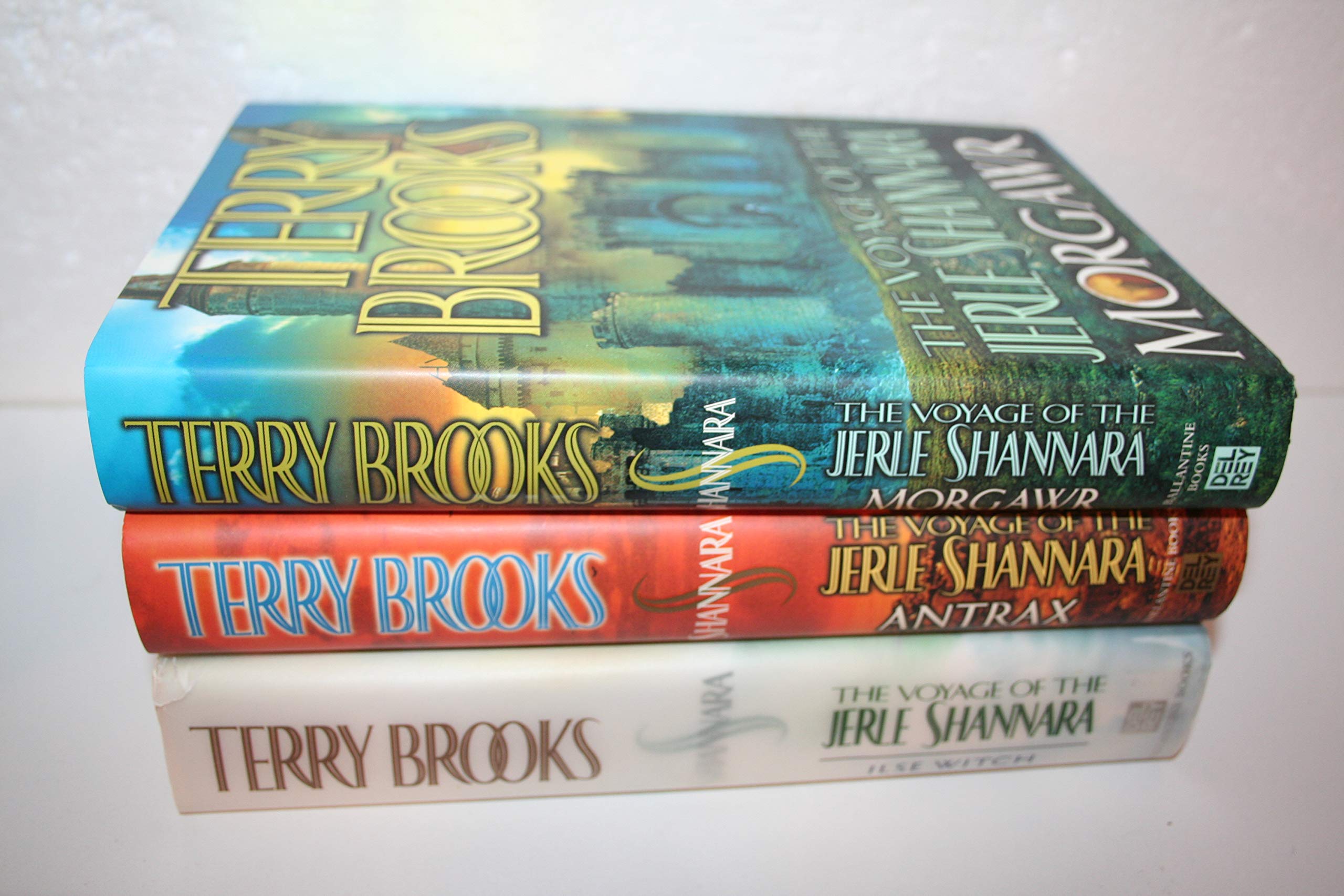 Terry Brooks' The Voyage of the Jerle Shannara 3-book set [[Antrax / Morgawr / Ilse Witch]]