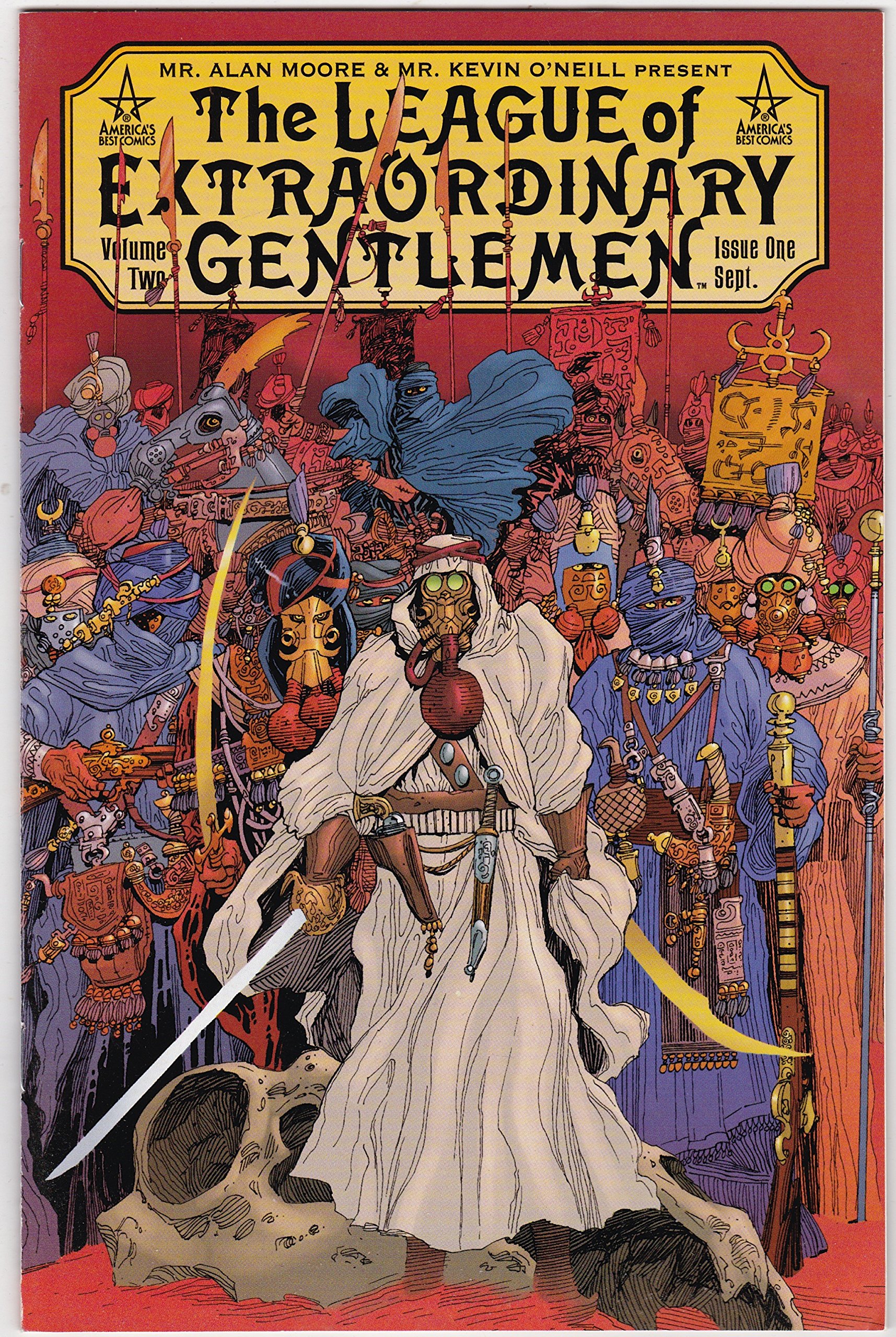 The League of the Extraordinary Gentlemen Volume Two Issue One [Sept. 2002]