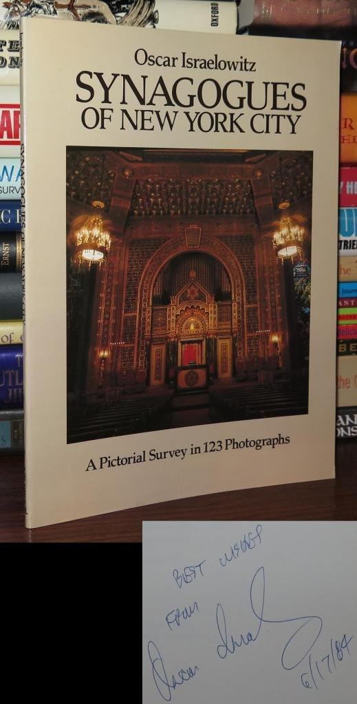 Synagogues of New York City: A Pictorial Survey in 123 Photographs (Paperback)