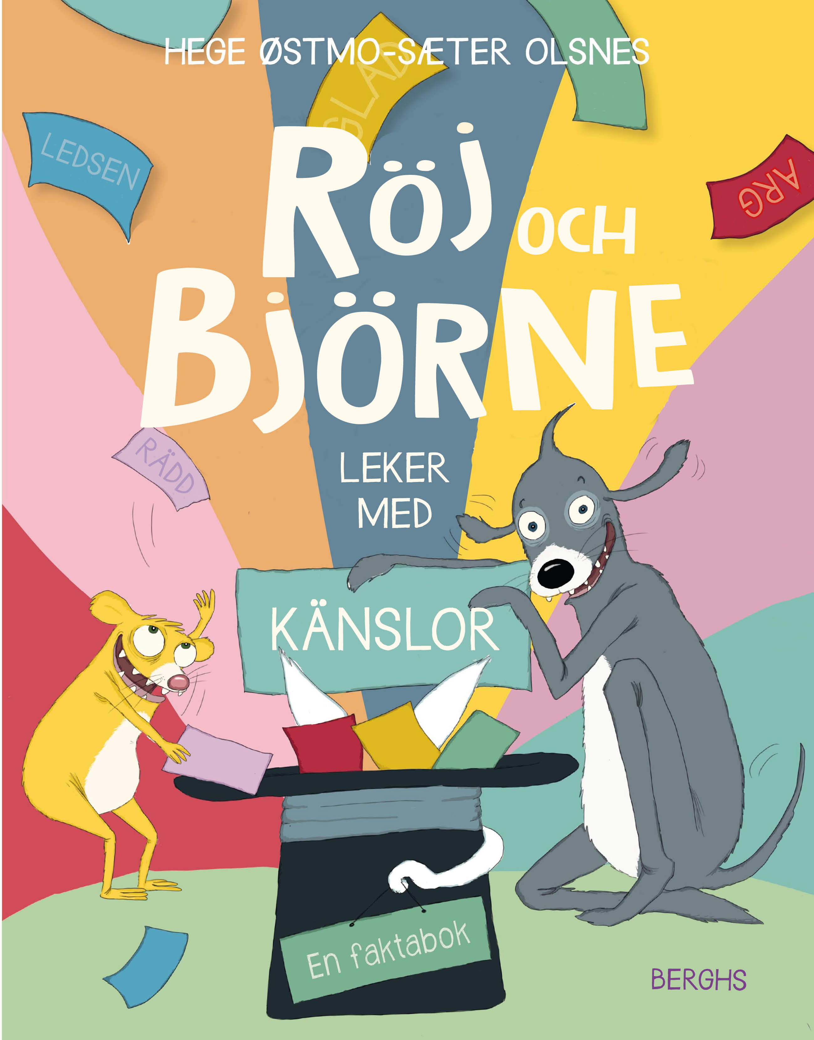 Röj och Björne leker med känslor : en faktabok (Hardcover)