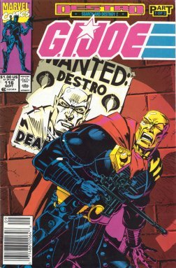 GI JOE #116 marvel comics 1991 1st print g.i. (Comic)
