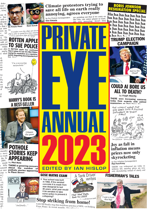 Private Eye Annual 2023 (Hardcover)