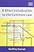 A Short Introduction to the Common Law by Geoffrey Samuel (2014-09-26)