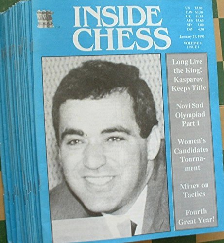 Inside Chess Magazine 1991 Complete Year (Paperback)