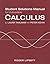 Student Solutions Manual for Calculus (Multivariable) by Laura Taalman (2014-01-06)