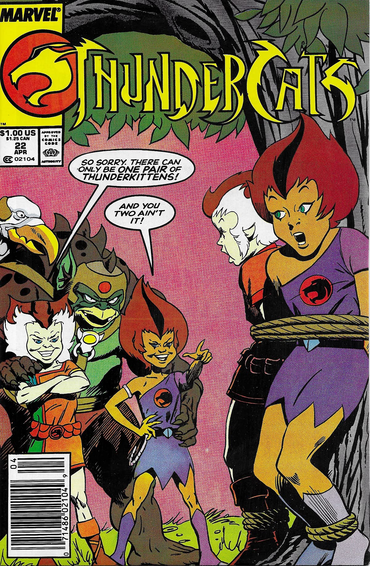 ThunderCats #22 - Marvel Comics 1988 (Comic)