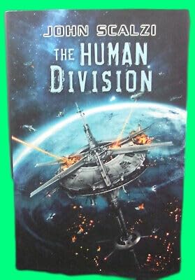 Collectible John Scalzi HUMAN DIVISION Limited SIGNED edition Color Illustrations DJ Aliens