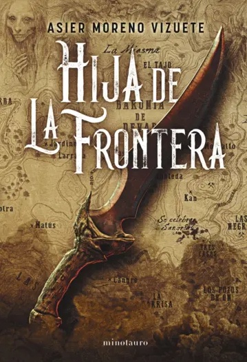 Portada de Hija de La Frontera, de Asier Moreno Vizuete