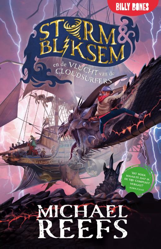 Storm en Bliksem en de vlucht van de cloudsurfers (Storm & Bliksem #1)