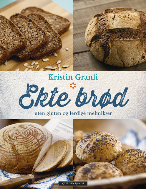 Ekte brød uten gluten og ferdige melmikser (Hardcover)
