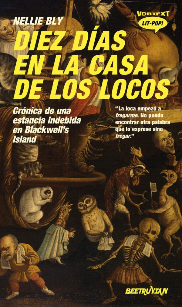 Portada de Diez días en la casa de los locos, de Nellie Bly