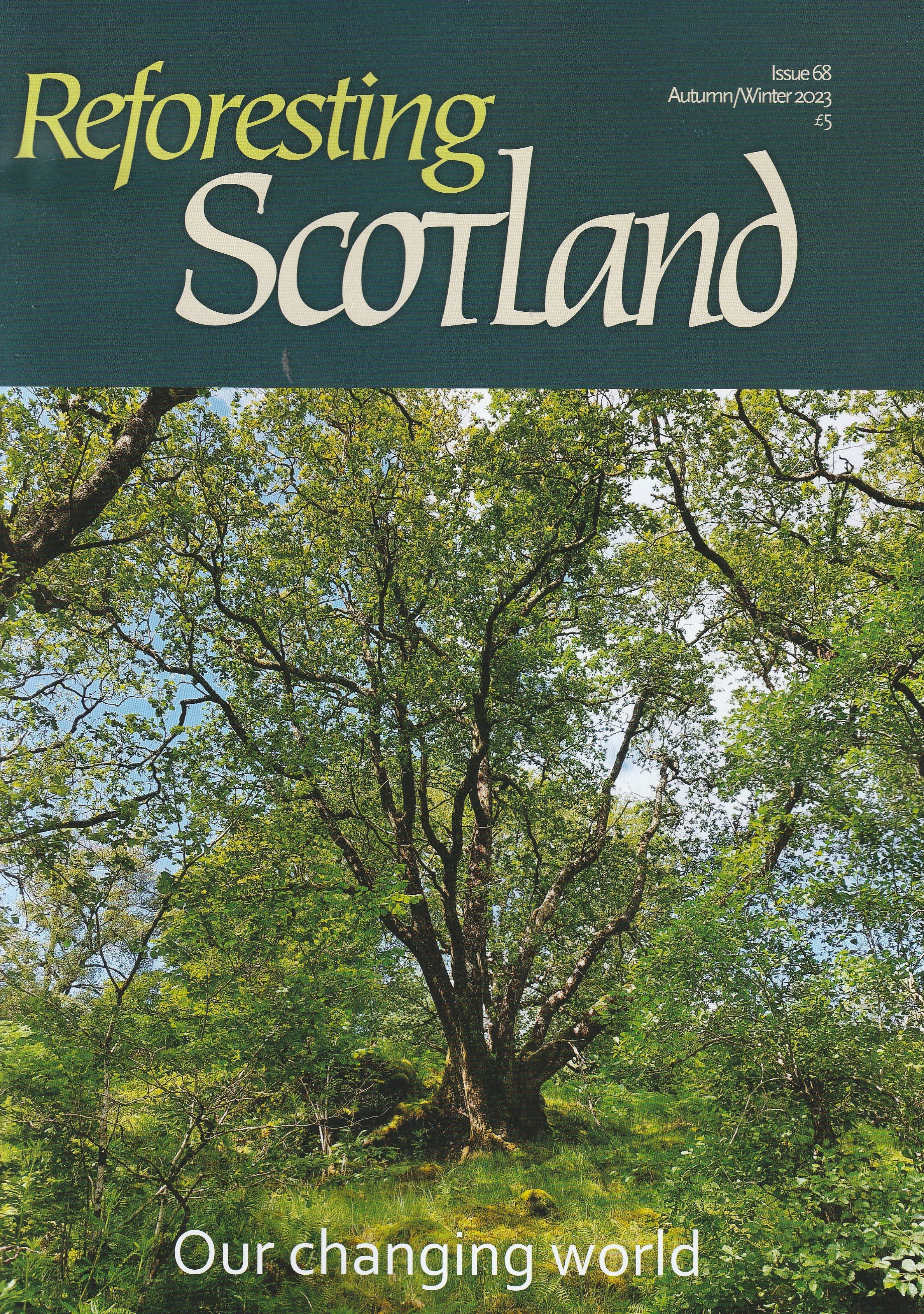 Reforesting Scotland 68, Autumn/Winter 2023
