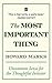 The Most Important Thing