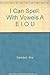 I Can Spell!: With Vowels aeiou by Rod Campbell (1994-04-28)